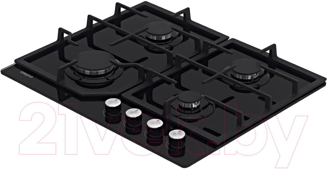 Газовая варочная панель Akpo PGA 604 LGC BL