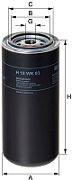 Топливный фильтр Hengst H18WK03 - 