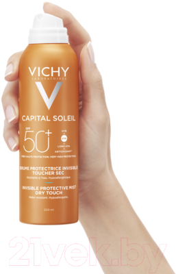Спрей солнцезащитный Vichy Capital Soleil для тела увлажнение SPF50 (200мл)