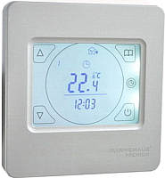 Терморегулятор для теплого пола Warmehaus TouchScreen WH 92 (серый) - 