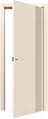 Дверь межкомнатная MDF Techno Stefany 1142 60x200 (RAL 1013)