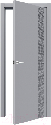 Дверь межкомнатная MDF Techno Stefany 1142 40x200 (RAL 7040)