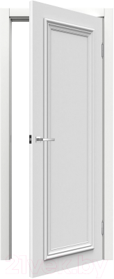 Дверь межкомнатная MDF Techno Stefany 2001 80x200 (белый)