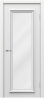 Дверь межкомнатная MDF Techno Stefany 2011 40x200 (белый) - 