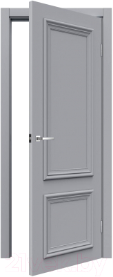 Дверь межкомнатная MDF Techno Stefany 2002 90x200 (RAL 7040)