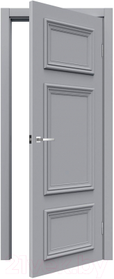Дверь межкомнатная MDF Techno Stefany 2005 40x200 (RAL 7040)
