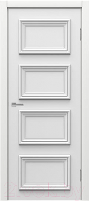 Дверь межкомнатная MDF Techno Stefany 2006 80x200 (белый)