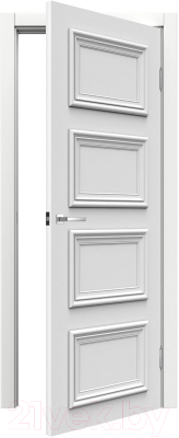 Дверь межкомнатная MDF Techno Stefany 2006 80x200 (белый)