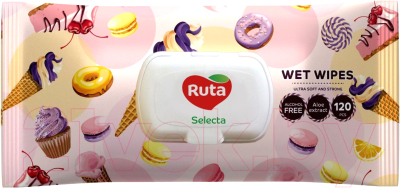 Влажные салфетки Ruta Selecta (120шт)