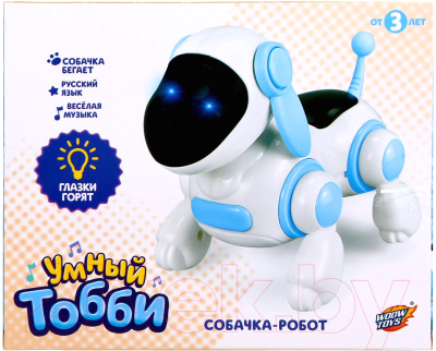 Робот Woow Toys Умный Тобби / 5220358 (голубой)