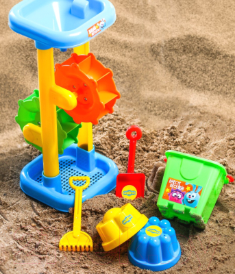 Набор игрушек для песочницы Смешарики 4185900