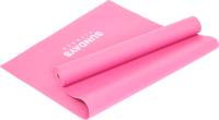 Коврик для йоги и фитнеса Sundays Fitness LKEM-3010 (173x61x0.3см, розовый) - 