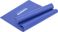 Коврик для йоги и фитнеса Sundays Fitness LKEM-3010 (173x61x0.5см, голубой) - 