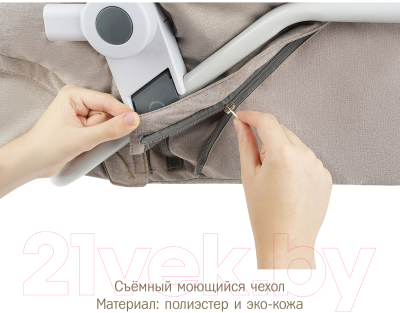 Детская кроватка Simplicity 3000 Elite 5 в 1 (Khaki Lino)