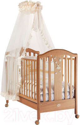 

Детская кроватка Feretti, Дерево светлое, Ariston Rovere Naturale