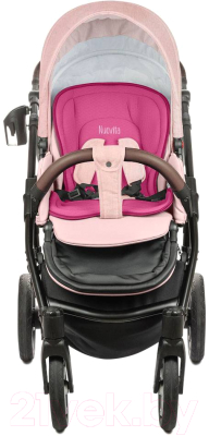 Детская универсальная коляска Nuovita Carro Sport 2 в 1 (розовый)