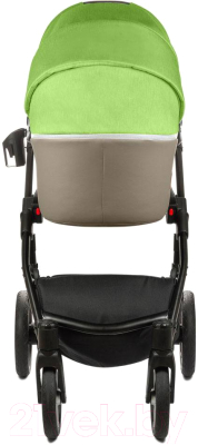 Детская универсальная коляска Nuovita Carro Sport 2 в 1 (зеленый/капучино)