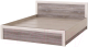 Двуспальная кровать Памир Октава 1600 (дуб клабхаус серый) - 