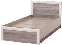 Односпальная кровать Памир Октава 900 (дуб клабхаус серый) - 