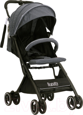 Детская прогулочная коляска Nuovita Vero (темно-серый)