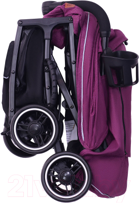 Детская прогулочная коляска Nuovita Vero (фиолетовый)