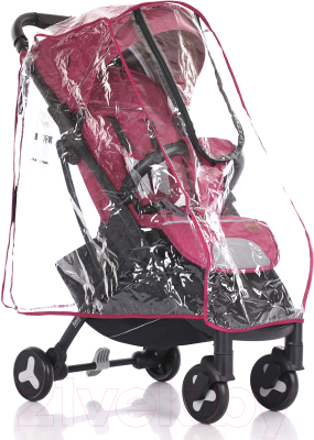 Детская прогулочная коляска Nuovita Fiato (бордовый/черный)