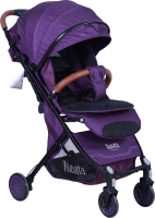 Детская прогулочная коляска Nuovita Giro Lux (фиолетовый/черная рама) - 