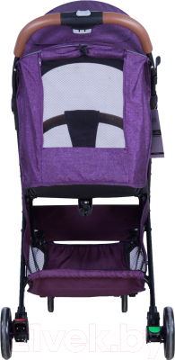 Детская прогулочная коляска Nuovita Giro Lux (фиолетовый/черная рама)