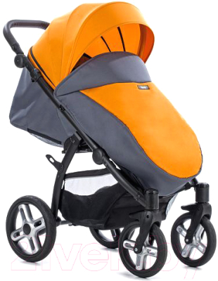 Детская прогулочная коляска Nuovita Modo Terreno (оранжевый/серый)