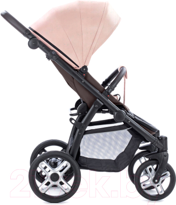 Детская прогулочная коляска Nuovita Modo Terreno (розовый/коричневый)