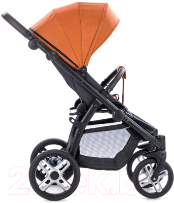 Детская прогулочная коляска Nuovita Modo Terreno (тыквенный/черный)