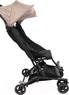 Детская прогулочная коляска Nuovita Ritmo (бежевый/черный)
