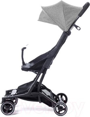 Детская прогулочная коляска Nuovita Ritmo (серый/черный)