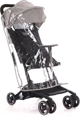 Детская прогулочная коляска Nuovita Ritmo (серый/черный)