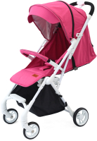 Детская прогулочная коляска Nuovita Sfera (розовый/белый) - 