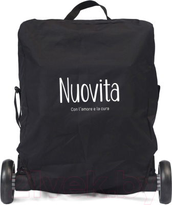 Детская прогулочная коляска Nuovita Snello (черный бархат)