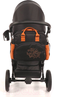 Детская универсальная коляска Nuovita Diamante (оранжевый)