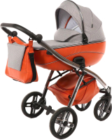 Детская универсальная коляска Nuovita Intenso (оранжевый) - 