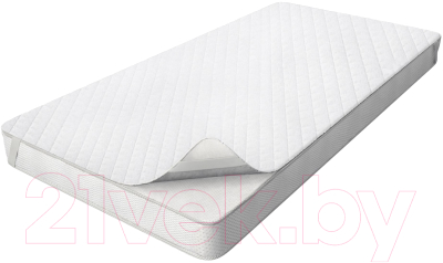 Наматрасник в кроватку Nuovita AquaStop-500 60x120 (белый)