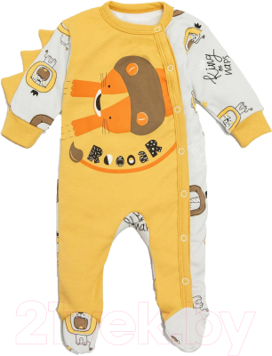 

Комбинезон для младенцев Amarobaby, Lion / AMARO-ODL3-68