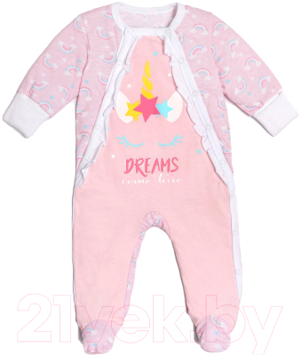 

Комбинезон для младенцев Amarobaby, Rainbow / AMARO-ODRB3-68