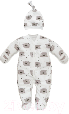 

Комплект одежды для новорожденных Amarobaby, Soft Hugs / AMARO-ODSH301-Ko-80