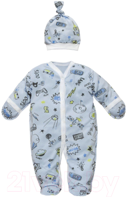 

Комплект одежды для новорожденных Amarobaby, Soft Hugs / AMARO-ODSH301-KM-68