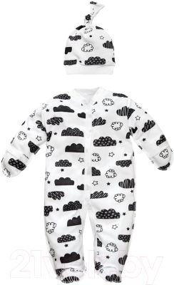 

Комплект одежды для новорожденных Amarobaby, Soft Hugs / AMARO-ODSH301-O-68