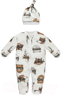 

Комплект одежды для новорожденных Amarobaby, Soft Hugs / AMARO-ODSH301-SU-68