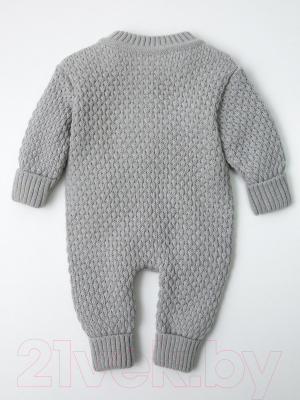 Комбинезон для малышей Amarobaby Pure Love Wool / AB-OD20-PLW5/11-74 (серый, р. 74)
