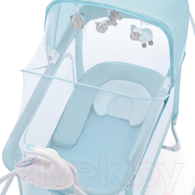 Качели для новорожденных Simplicity Auto / 4030 (голубой)