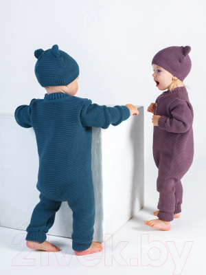 Комплект одежды для малышей Amarobaby Pure Love / AB-OD20-PL501/22-62 (фиолетовый, р. 62)