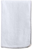 Плед для малышей Kidboo Blossom Linen 80x120 (велсофт, белый) - 