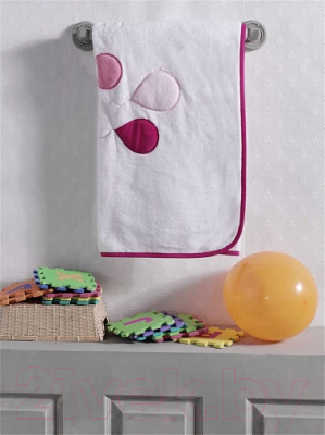 Плед для малышей Kidboo Happy Birthday 80x120 (велсоф, розовый)